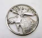 Heavy Duty Rustic Moose Head Hot Plate Trivet 8 Cast Aluminum Cabin Decor. Fixed Price $17.95.