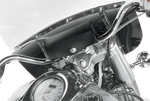 Willie & Max Revolution Black Synthetic Leather Motorcycle Handlebar Pack Pouch. Fixed Price $54.95.