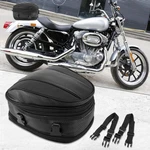 Waterproof Black Motorcycle Seat Tail Bag Travel Rear Luggage 1680D Backpack. Fixed Price $32.71.