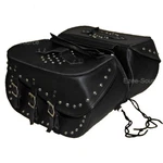 19" X 11" Waterproof Motorcycle Studded Saddlebag For Yamaha - YV92. Fixed Price $130.00.
