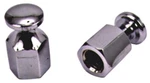 Chrome Bungee Nuts 3/8-16 For Harley 98185-90T 06411. Fixed Price $9.75.