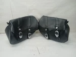 Harley-davidson 2000+ Softail Custom Fxstc Leather Saddlebags 88263-07. Fixed Price $375.00.