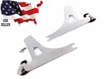 Chrome Harley 52866-06A 06-2017 Dyna Detachables Sideplates Super Wide Glide Fxd. Fixed Price $89.98.