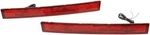 Parts Unlimited Saddlebag Side Lights Fits Honda GL1500 Gold Wing 1988-2000. Fixed Price $70.15.