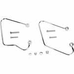 Cobra Saddlebag Supports Chrome Motorcycle Street Bike 02-6150 BLV26150. Fixed Price $99.86.