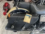 Nos Genuine Harley Davidson Leather Saddlebags Dyna Daytona & Sturgis 91010-91A. Fixed Price $995.00.