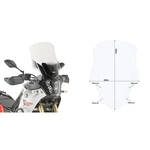 Givi Windshield Specific Clear Yam D2145ST. Fixed Price $139.79.