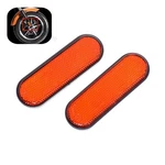 2PC Red Front Fork Leg Reflective Reflector Universal Victory Judge Hammer-s. Fixed Price $11.99.