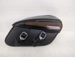 2008 Harley-davidson 105TH Anniversary Road King Right Side Leather Saddlebag. Fixed Price $320.00.