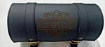 Brand New Black Color Pure Leather Tool Roll Bag Fits Harley Davidson Motorcycle. Fixed Price $52.99.