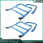 Car Tire Basket Straps Adjustable Tow Dolly Wheel Net Set Flat Hook Blue 2PCS. Fixed Price $31.89.