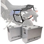 Tusk 1467340235FB44-6F4D4D Aluminum Panniers With Racks V2 Medium Silver. Fixed Price $595.75.