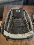 Icon Motorcycle Backpack Large Motorsports Bag Gray Silver. Fixed Price $30.00.