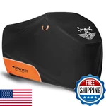 Rowyeet Motorcycle Cover Waterproof 96.5" Reflective Lock Holes Storage Bag. Fixed Price $26.98.