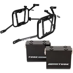 Tusk Aluminum Panniers With Racks V2 Medium Black For Kawasaki Klr 650. Fixed Price $464.88.