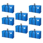 8 Heavy Duty Moving Bags With Backpack Straps & Handles, Large Storage B.... Fixed Price $47.31.