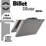 Billet Silver Extended Stretched Saddlebag For Harley Street Road 2014+. Fixed Price $699.00.