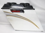 05 Harley Electra Glide Cvo FLHTCSE2 Stretched Left Saddlebag W/jbl Speakers. Fixed Price $100.00.