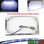 For Harley Dyna Sportster Road King Touring License Plate Frame W/ Led Light. Fixed Price $32.62.