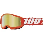100% Youth Strata Goggles Orange Gold Mirror 50032-00005. Fixed Price $32.99.