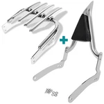 Rear Luggage Rack Backrest Sissy Bar For 2004-UP Kawasaki Vulcan 900 VN2000. Fixed Price $264.68.
