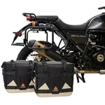 Tusk Pannier Racks With Pilot Bags Black/tan. Fixed Price $384.90.