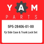 5P5-28406-01-00 Yamaha Fjr Side Case & Trunk Lock Set 5P5284060100, New Genuine. Fixed Price $321.24.