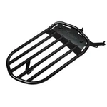 Display Indian Pinnacle Solo Luggage Rack Gloss Black 2885004-266. Fixed Price $289.99.