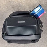 New - Firstgear Silverstone Courier Bag Black Motorcycle Shoulder Carry 13X9X6. Fixed Price $49.99.