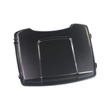 Vivid Black Chopped Pack Pak Trunk For Harley Touring 1993-2013. Fixed Price $169.95.