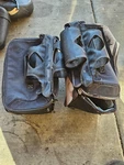 River Road Leather Saddle Bags Black Model 10-9051 Honda Shadow Pair Set. Fixed Price $49.90.