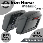 Iron Horse Metallic Holeshot Performance Saddlebag Kit Fits Low Rider M8 S/ St. Fixed Price $1469.00.
