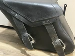 Harley Davidson 94-03 Sportster Leather Left Side Only Saddlebag 90773-97. Fixed Price $70.00.