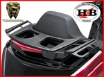Goldstrike Black Luggage Rack W/ Lightstrike Tail Lighting 2021-2023 Wing. Fixed Price $499.95.