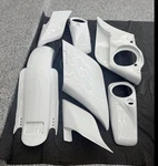 1997-2008 Harley Davidson Flh Touring Audio Complete Bagger Kit Saddlebags. Fixed Price $2248.00.