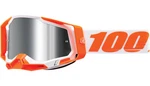 100% Racecraft 2 Goggles 50010-00013 Orange With Flash Silver Mirror Lens. Fixed Price $40.00.