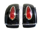 Mutazu Vivid Black Universal Motorcycle Hard Saddlebags Fit Most Cruisers. Fixed Price $295.00.