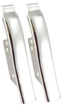 Chrome Steel Saddlebag Filler Strips For 93-08 Harley Touring Flht Fltr. Fixed Price $72.95.