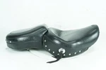 2005 Harley Sportster XL883 C Passenger Rider Driver Seat Saddle Studded Mustang. Fixed Price $382.50.