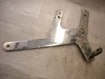Single 1968-77 Harley Flh Shovelhead Saddlebag Guard Mount Plate 90808-68. Fixed Price $24.98.