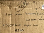 Harley Davidson Boom Audio Saddlebag Lid Right Side Root Beer 76000202 #2165. Fixed Price $199.99.