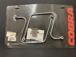 Cobra 02-6241 Saddlebag Supports Chrome. Fixed Price $36.50.