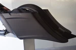 7"DOWN 14"BACK Stretch Bags/fender Fit Harley Davidson Touring Bikes 97-2013 Flh. Fixed Price $1079.00.