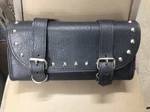 Classic Tool Bag By River Road, Black With Silver Studs, 12 X 5 3 New. Fixed Price $15.00.