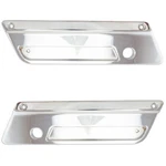 Saddlebag Latch Cover Chrome Harley Davidson Flh Hard Touring Bags Road Glide. Fixed Price $39.74.