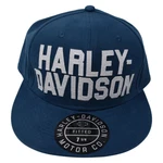 Harley-davidson Men's H-d Felt Block Fitted Baseball Cap Blue 99410-22VM. Fixed Price $28.45.