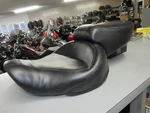 Mustang 75111 Wide Super Touring One-piece Vintage Seat 48-9216 0803-0222 Vinyl. Fixed Price $375.00.