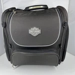 Harley-davidson Deluxe Motorcycle Zippered Luggage Bag Black Nylon Rain Cover. Fixed Price $139.90.