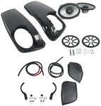 Kicker 46HDBL69 6X9" Saddlebag Speakers+lids For 2014-UP Harley Davidson. Fixed Price $749.99.