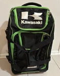 Kawasaki Large Rolling Bag / Gear Pre-owned. Fixed Price $250.00.